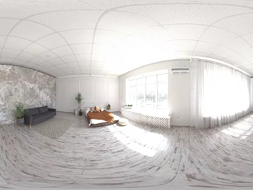 Apartment Living Room Bedroom Kitchen Daytime HDR texture (ID:ffabg14641)