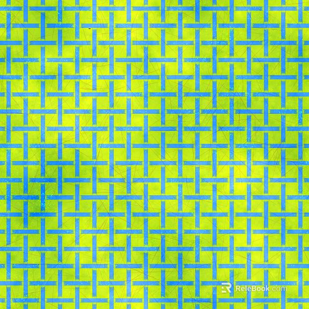 Yellow green blue woven texture decorative fabric texture