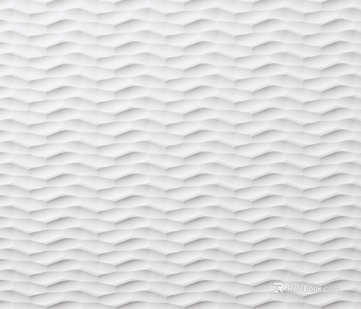 Art Brick White Wave Board texture