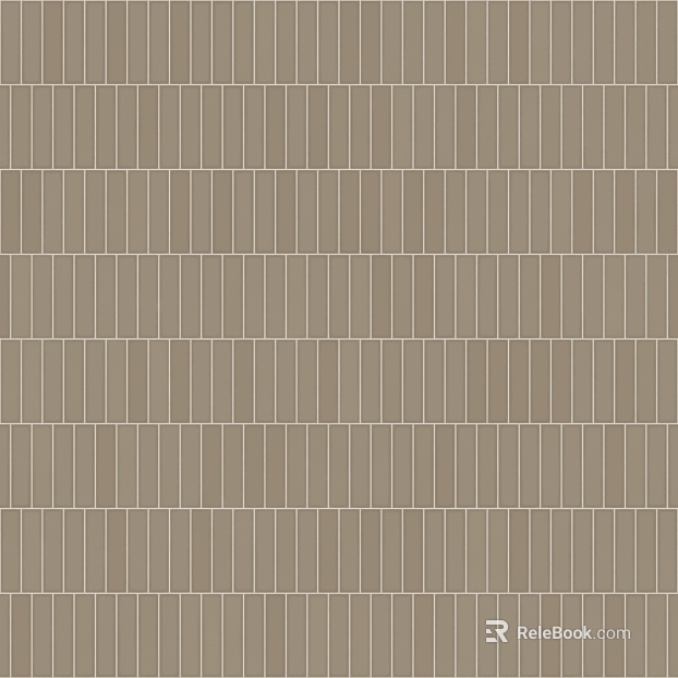 Light coffee-colored strip tiles for kitchen and bathroom walls texture