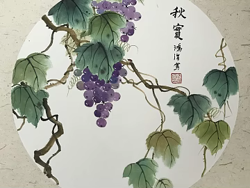 Plant painting texture (ID:ffagg97638)