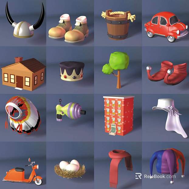 cartoon painting texture
