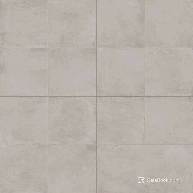 24x 24 Concrete Style Matte Tile Stitch texture