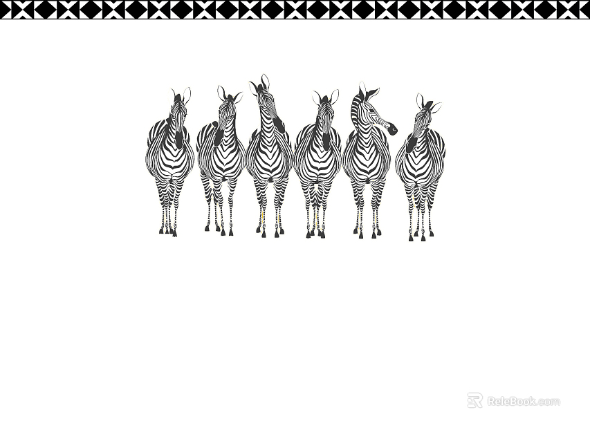 Animal painting texture