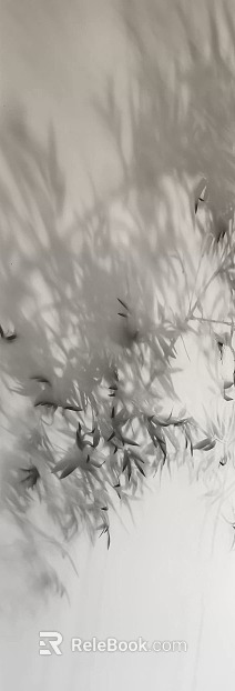 Black and white tree shadows texture