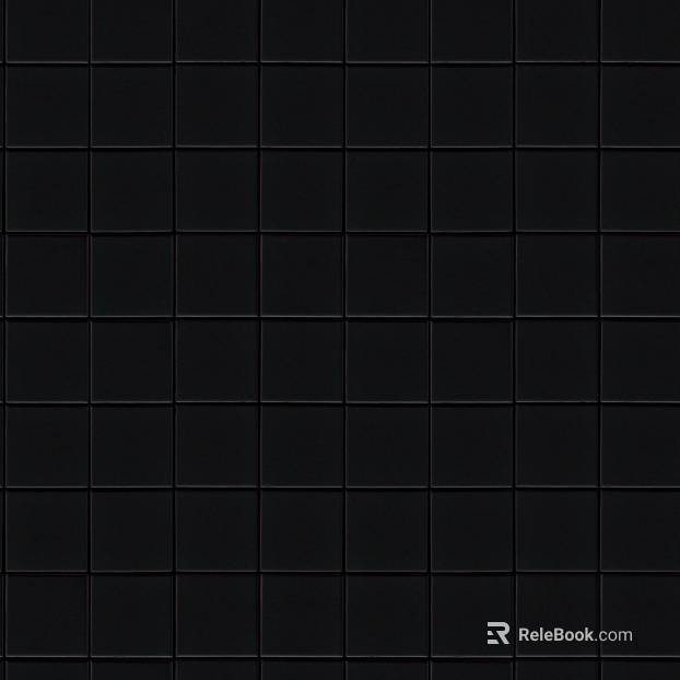 Check Brick Black Handmade Brick Seamless texture