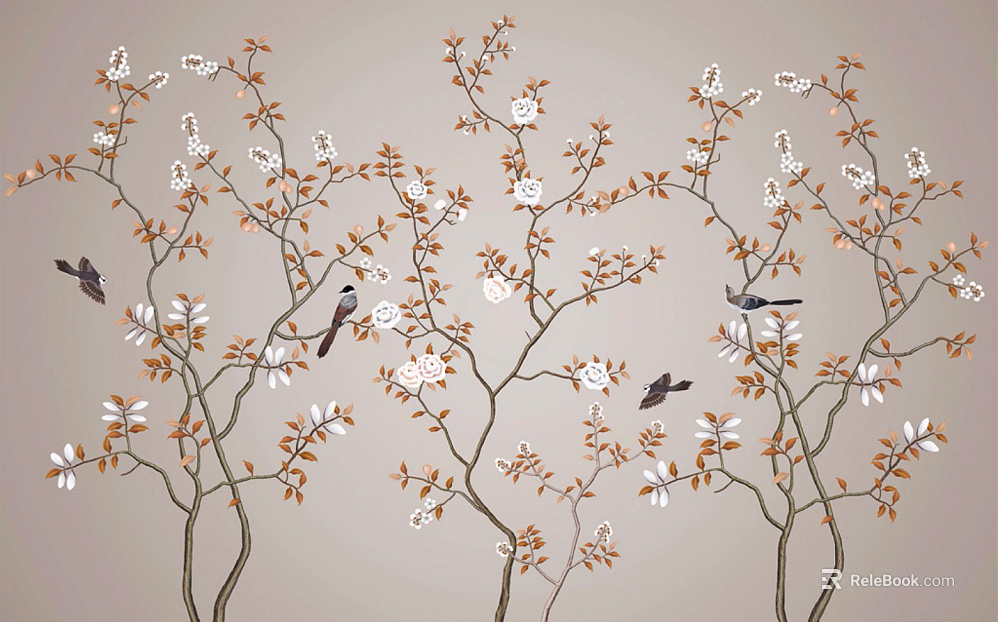 animal and plant pattern texture