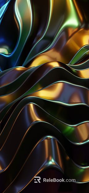 three-dimensional physical painting texture