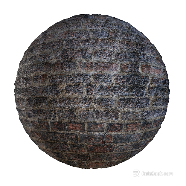 Brick wall PBR texture