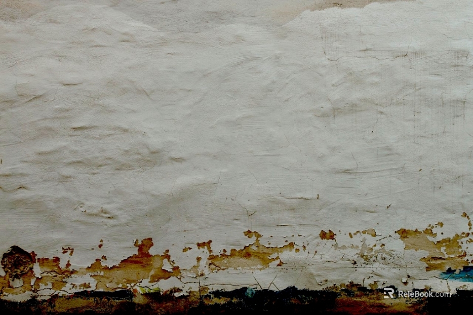 Cement old white paint texture