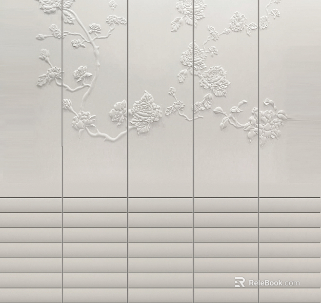 Relief Wall Finish Light Hard Bag texture