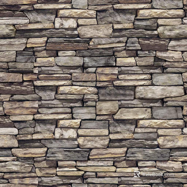 culture stone imitation rubble seamless texture