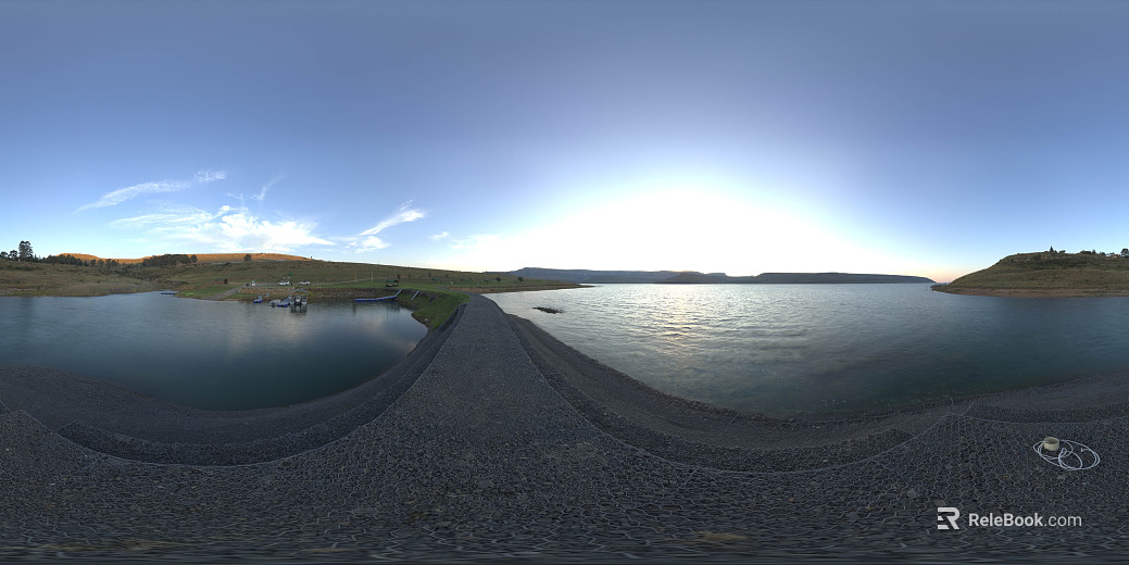 Park Lakes Sunny Day Day HDR texture