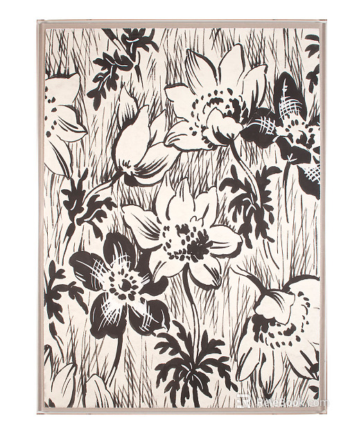 Plant painting texture