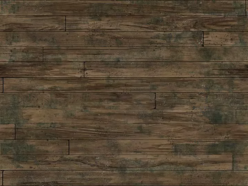 Retro old wood interior wall 3d model