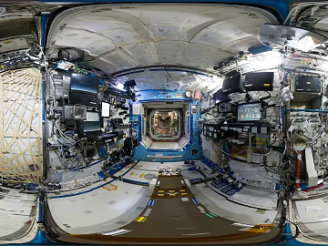 Space Station HDR 3d model