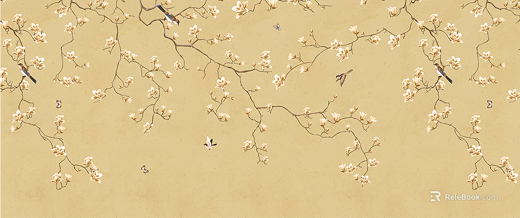 animal and plant pattern texture