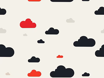 Children's clouds cartoon wallpaper mural texture (ID:ffach426518)