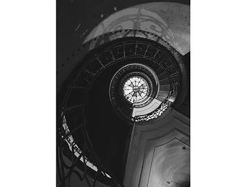 black and white painting 3d model