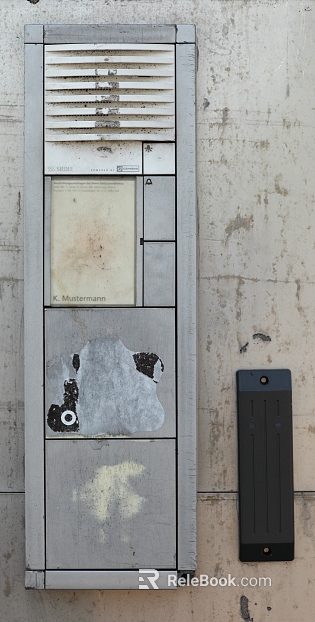 Metal door texture