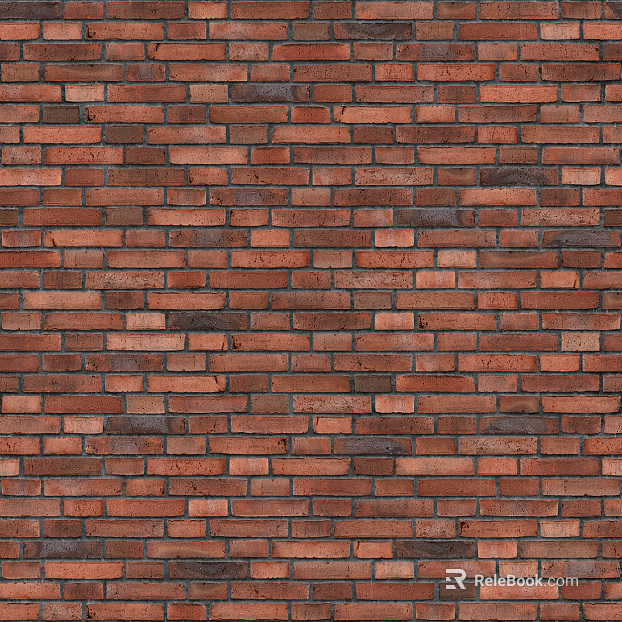 Red brick wall outdoor wall ground texture