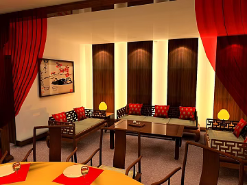 Chinese dark brown solid wood club reception area texture (ID:ffaeh970636)
