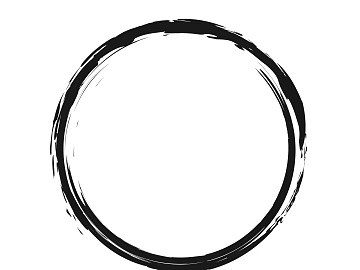 Chinese style ink ink ring round border ink texture (ID:ffach392151)