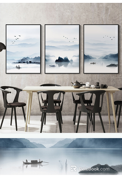 landscape painting texture
