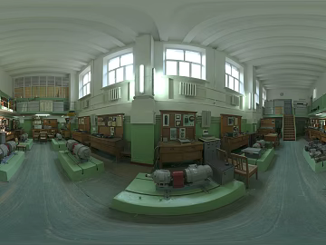 Indoor Factory HDR 3d model