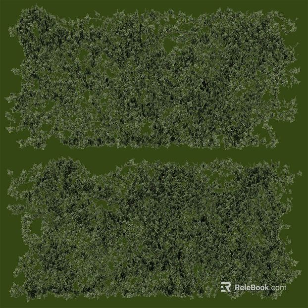 Dark green vine wall decoration texture