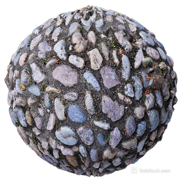 Gravel PBR texture