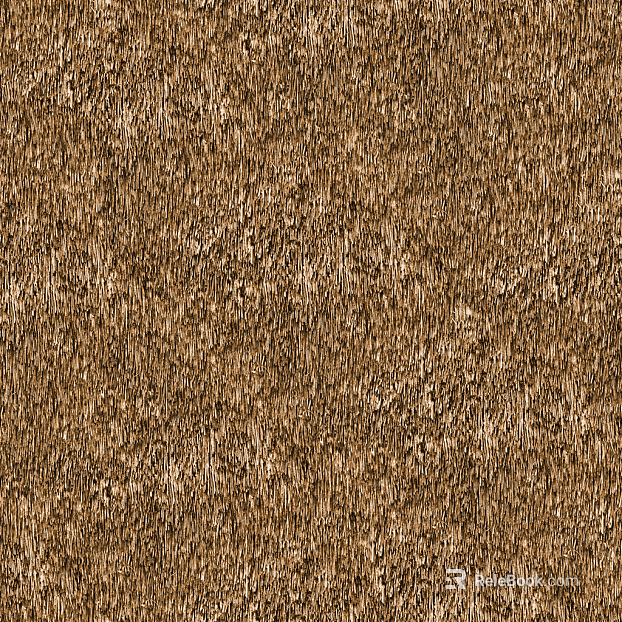 Dried hay straw thatched roof wall texture