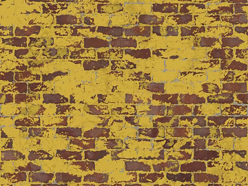 Industrial paint shed old brick wall texture (ID:ffach041610)