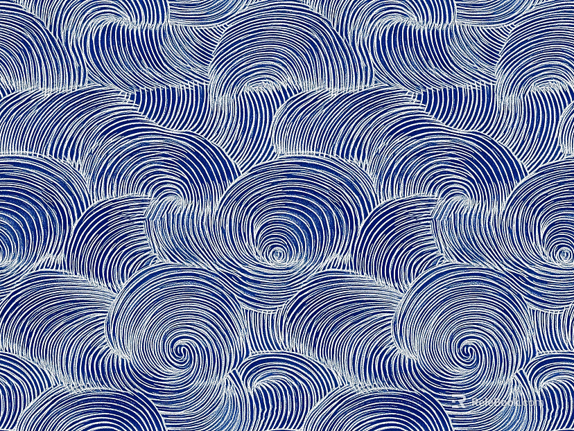 Modern Blue Abstract Line Wallpaper texture