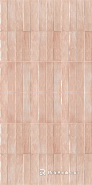 French pink long brick texture
