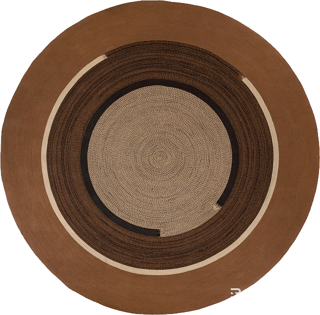 Round carpet texture