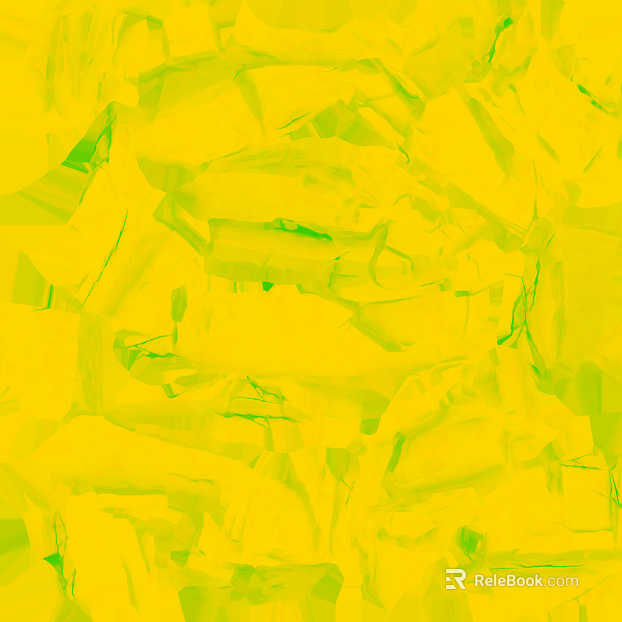 Yellow green plastic cloth packaging decoration texture
