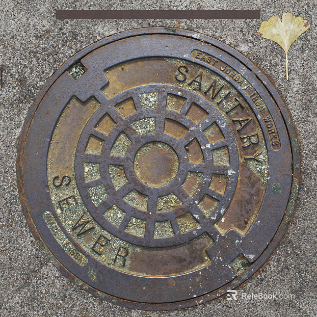 manhole cover texture