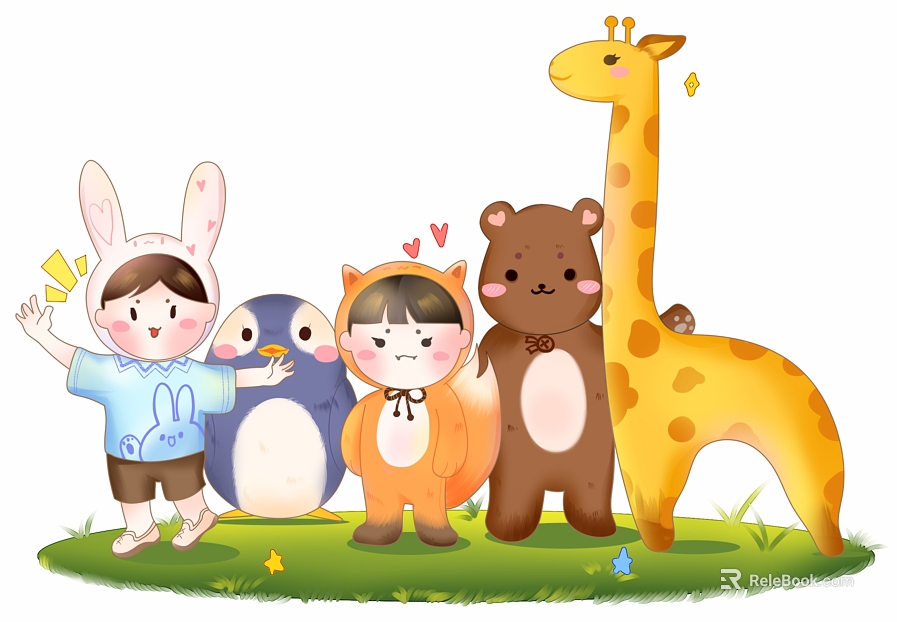 cartoon painting texture