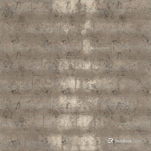 Industrial wind gray old brick wall background wall texture