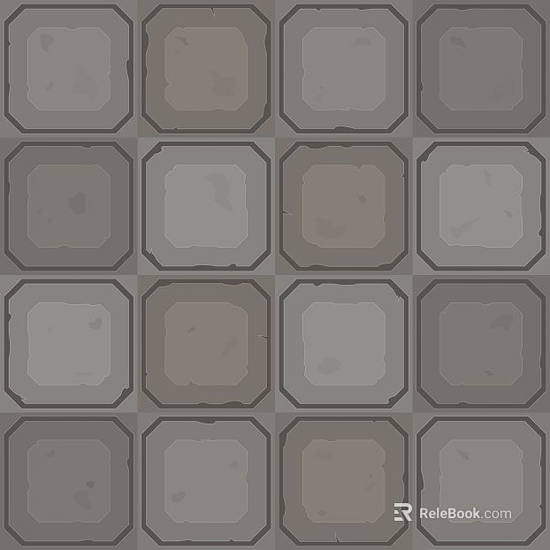 Morandi gray tile kitchen and bathroom floor texture