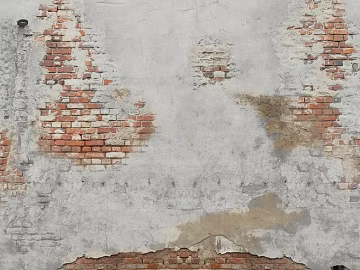 Brick wall Post-war wind red brick cement wall texture (ID:ffabg25238)
