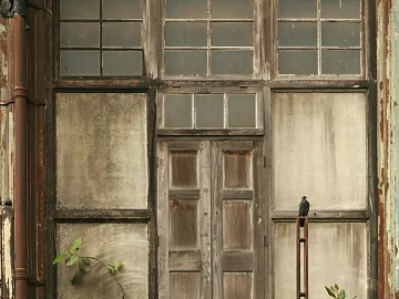 Old window texture (ID:ffagg02927)