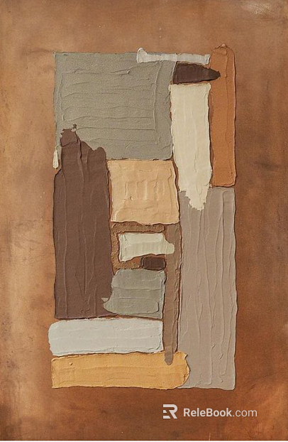 three-dimensional physical painting texture