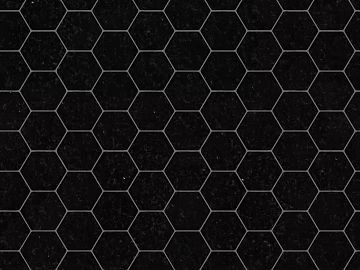 Hexagonal Brick Hexagonal Lattice Black and White Seamless texture (ID:ffacg18540)