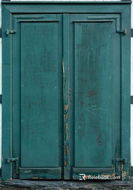 Wooden door texture