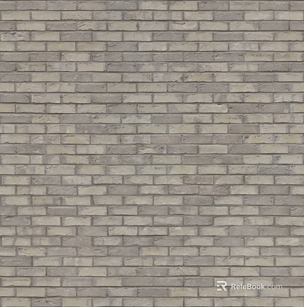 Brick wall shiny gray plaid brick texture