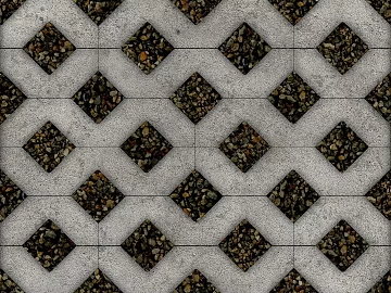 grass-planting brick texture (ID:ffaif4980)