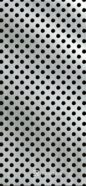 Metal mesh metal metal gusset metal perforated plate texture