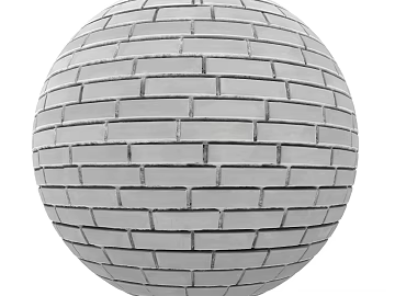 Brick wall PBR texture (ID:ffach680964)